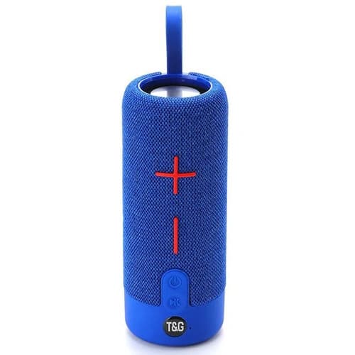 Bluetooth-колонка T&G TG619 blue з FM-радіо