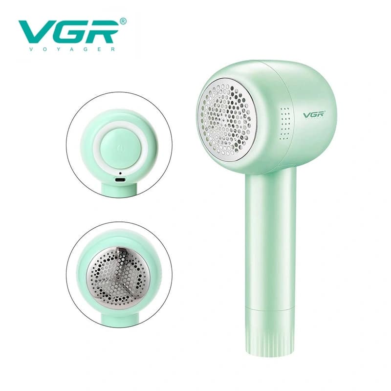 Аккумуляторная машинка для удаления катышков VGR V-813 MINT, фото 6