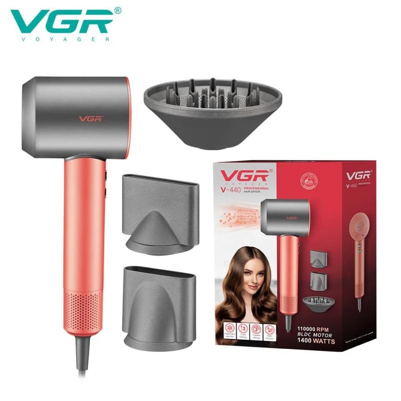 Фен профессиональный VGR V-440 PINK