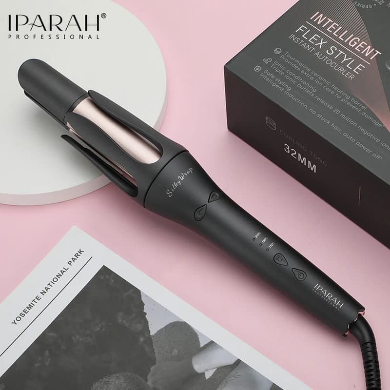 Стайлер-плойка IPARAH P-208 для автоматичної завивки волосся, 32 мм, 170-210 ° C, 45W, фото 6