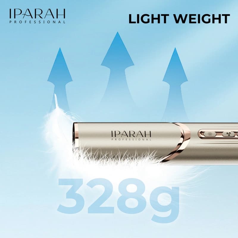Фен-стайлер IPARAH 7 в 1 P-510B BLACK, 7 насадок, 3 режими, 4 режими температури, 105000 RPM, 1400W — фото 7