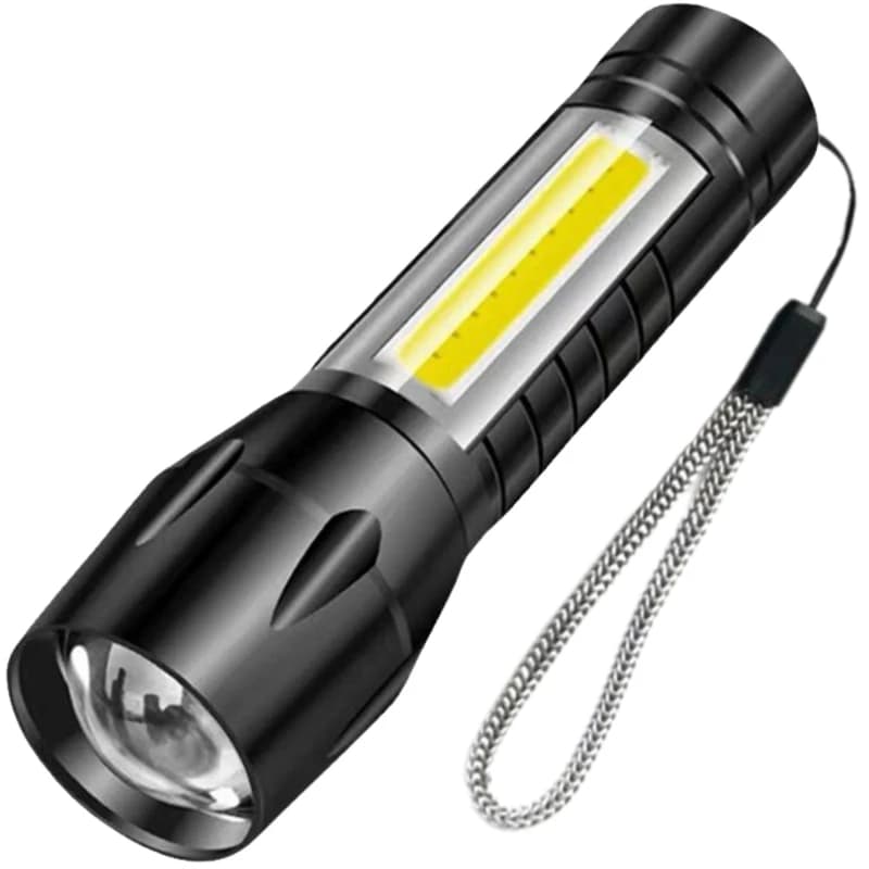 Ліхтар Police 511-XPE+COB, Li-Ion акум., zoom, ЗП microUSB, фото 1