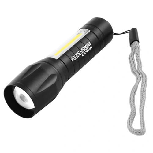 Ліхтар Police 511-XPE+COB, Li-Ion акум., zoom, ЗП microUSB, фото 4