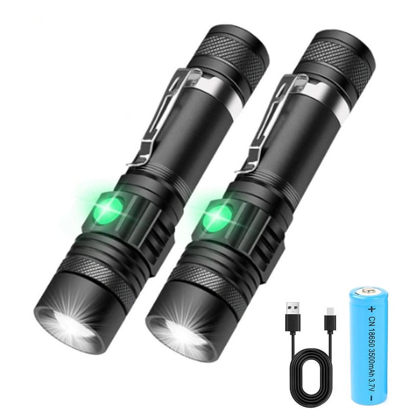 Ліхтар Police 802-T6, 1х18650, зажим, zoom, ЗУ microUSB, Box, фото 4