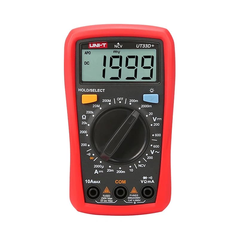 Тестер UNI-T 33 D + UT із ЖК-екраном та щупами
