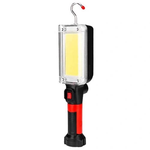 Ліхтар WORKLIGHT ZJ-8859-COB-2, ЗП Type-C, 2x18650, 3 магніта, прищепка, гак — фото 2