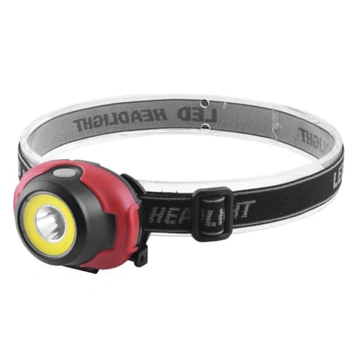 Ліхтар налобний 1802 COB + LED, 3xAAA, фото 8