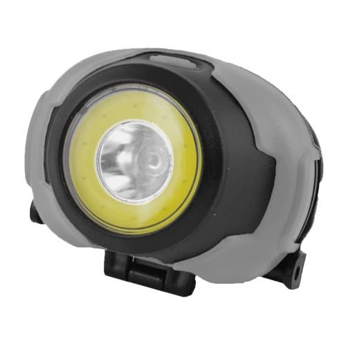 Ліхтар налобний 1802 COB + LED, 3xAAA, фото 9