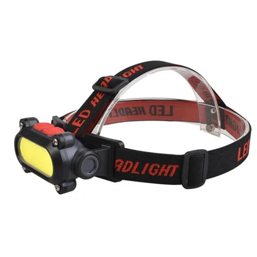 Ліхтар налобний BL-209-COB (White+Red), Li-Ion акум., Waterproof, ЗП Type-C, фото 3