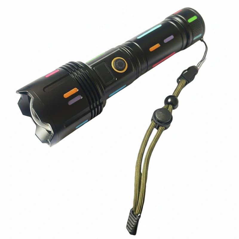 Ліхтар NIGHT VISION FLUORESCENCE G671/G25 WHITE LASER LED PM30-TG, 1х26650/3xAAA, Power Bank, ЗП Type-C, zoom, Box, фото 4