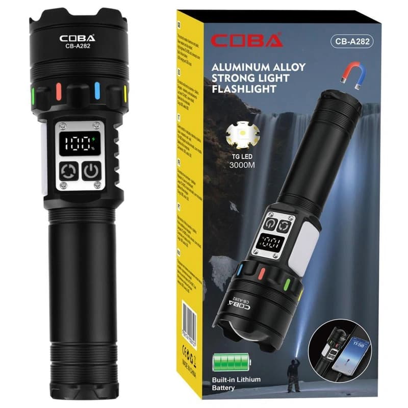 Ліхтар NIGHT VISION FLUORESCENCE CB-A282-TG+COB(White+Red)
