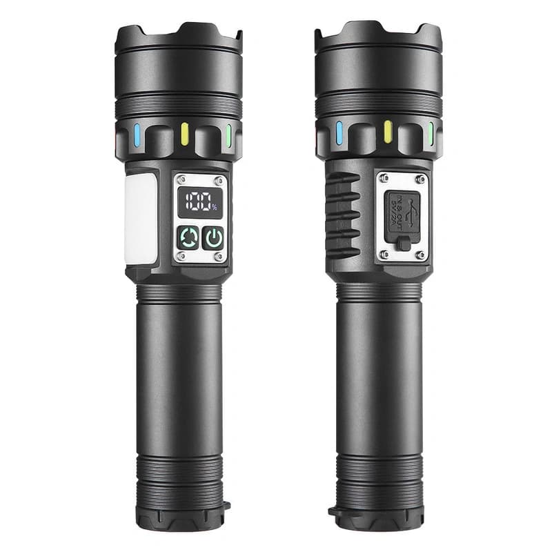 Ліхтар NIGHT VISION FLUORESCENCE CB-A282-TG+COB(White+Red), Li-Ion аккум., Power Bank, ЗП Type-C, магніт, zoom, Box, фото 4