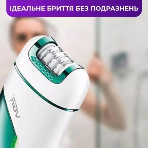 Епілятор VGR 3 в 1 V-731, 3 насадки, низький рівень шуму, фото 2