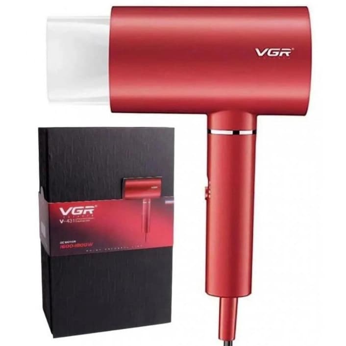 Фен профессиональный VGR V-431 RED