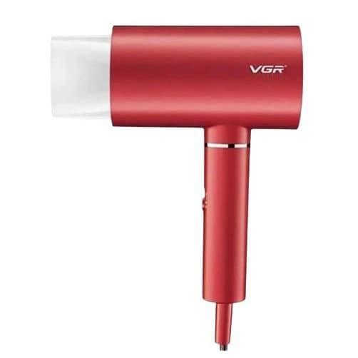 Фен профессиональный VGR V-431 RED, 2 уровня обдува, 2 уровня температуры, насадка-концентратор, фото 6