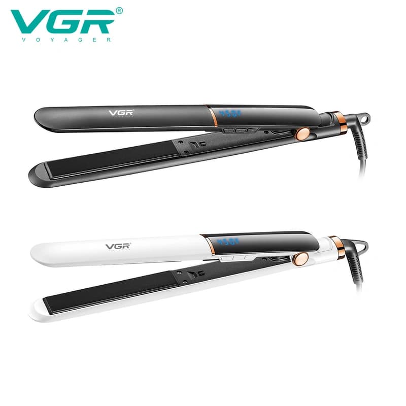 Випрямляч для волосся VGR V-515 BLACK, температура від 100 ° C до 210 ° C, керамічне покриття, LED display, 50 Вт, фото 8