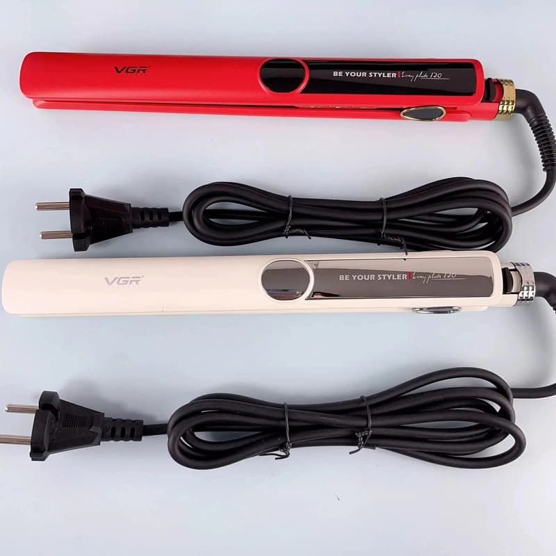 Выпрямитель для волос VGR V-518 RED, температура от 100°C до 230°C, керамическое покрытие, LED display, 40 Вт, фото 5
