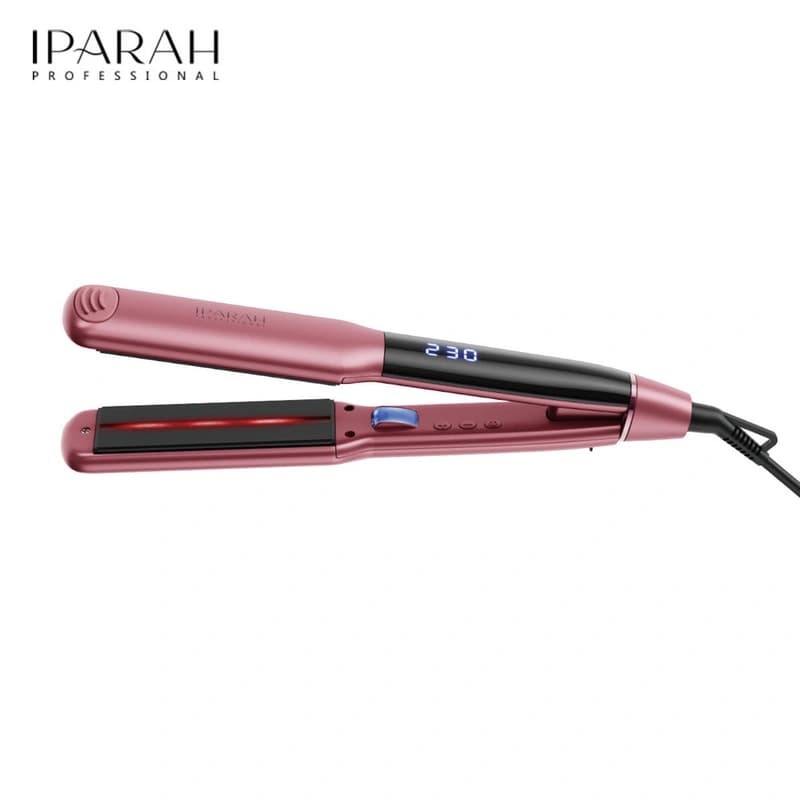 Выпрямитель для волос IPARAH P-104R PINK, 4 режима, 100-230°C, керамическое покрытие, LED display, 55-62 W, фото 10