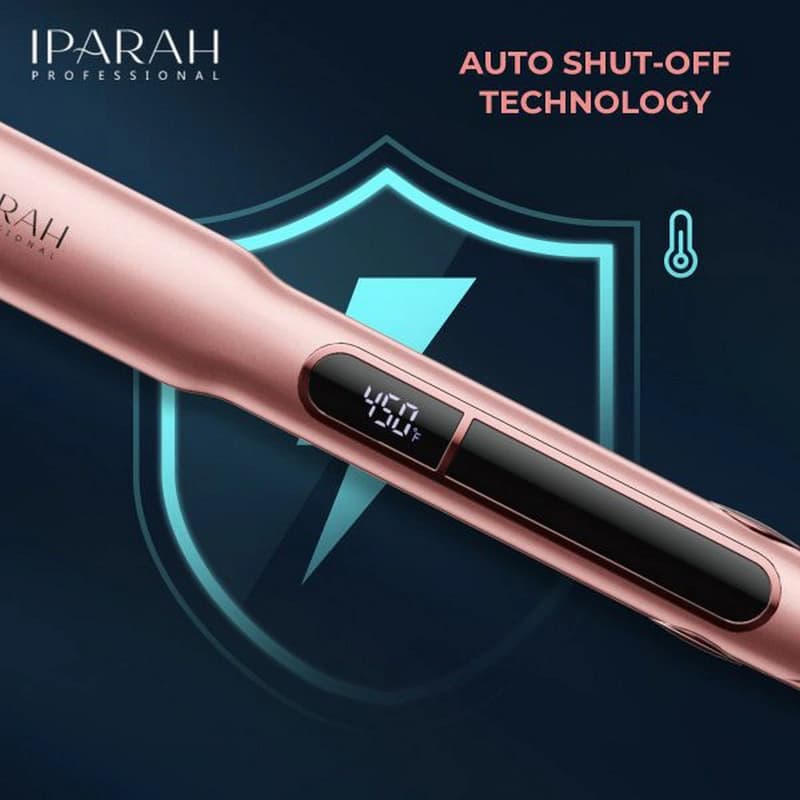 Выпрямитель для волос IPARAH P-122, 150-230°C, титановое покрытие, LED display, 50 W, фото 5