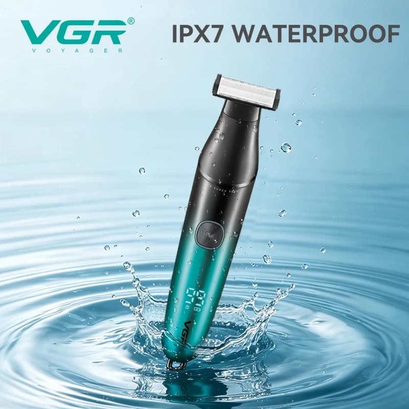 Електростанок VGR V-339S GREEN, 4 насадки, IPX7, фото 5