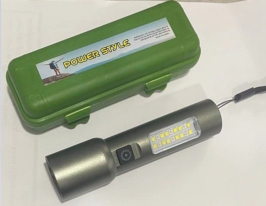Ліхтарик JPC-1841 Хромований B2B