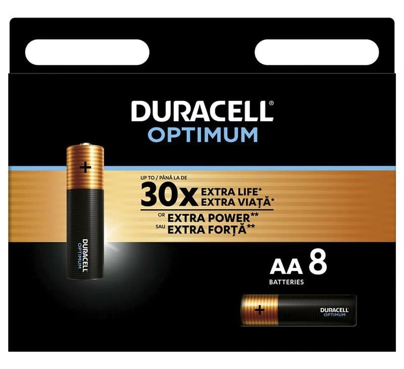 Батарейки Duracell LR6/AA OPTIMUM /B8