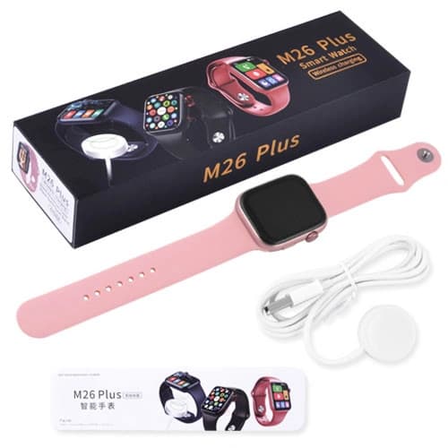 Apl Watch Series 6 M26 PLUS, 44mm Aluminium, бездротова зарядка, pink — фото 4