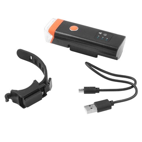 Велоліхтар HJ-047-XPG ULTRA LIGHT, ALUMINUM, AVTOLIGHT SENSOR, Waterproof, Li-Ion аккум., ЗП microUSB — фото 4