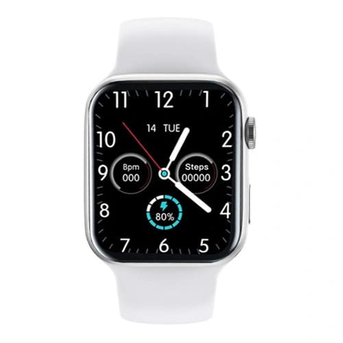 Smart Watch Series 6 Z32 PRO, 44mm Aluminium, 2 ремешка, red/white — фото 4