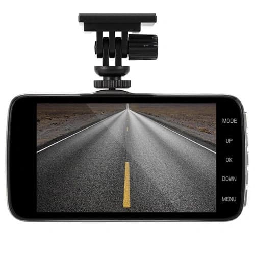 Автомобільний відеореєстратор X600, LCD 4'', Angel Lens, камери, 1080P Full HD, метал. Корпус — фото 4