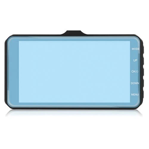 Автомобільний відеореєстратор T672, LCD 4'', TOUCH SCREEN, 2 камери, 1080P Full HD, метал. Корпус — фото 8