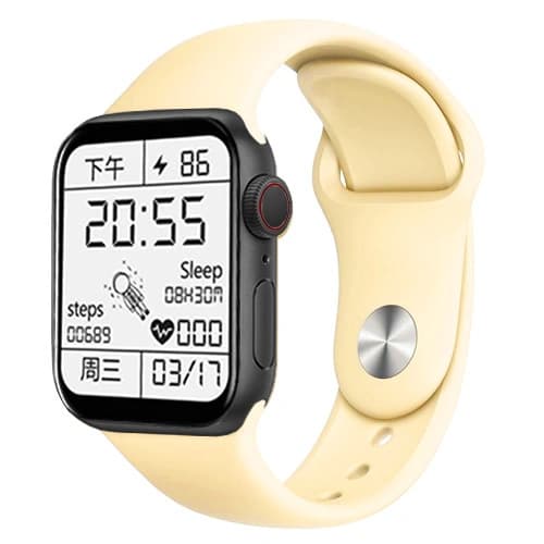 Smart Watch Series 6 Z32 PRO, 44mm Aluminium, 2 ремінця, yellow/color — фото 3