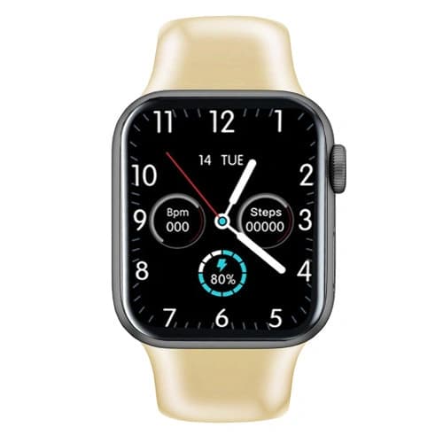 Smart Watch Series 6 Z32 PRO, 44mm Aluminium, 2 ремінця, yellow/color — фото 5