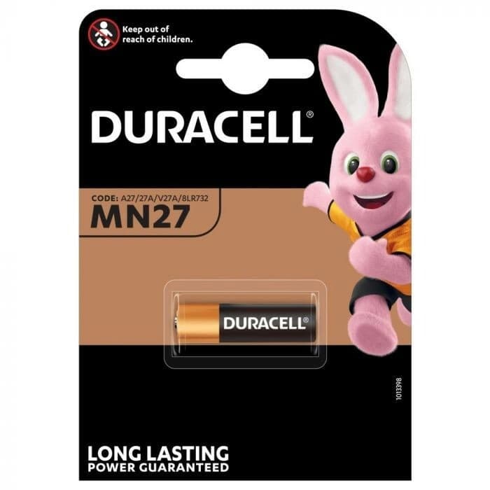 Лужна батарейка Duracell MN27/ A27 /B1/P10/K100