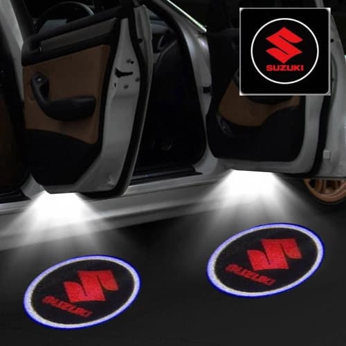 Лазерне дверне підсвічування/проекція у двері автомобіля Suzuki 024