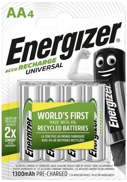Акумулятор Energizer HR6 1300mAh /B4/P12 Universal