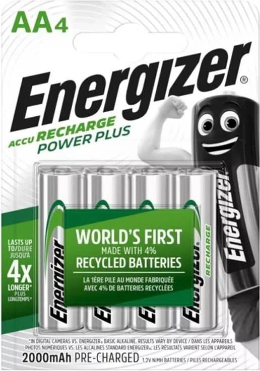 Акумулятор Energizer HR6 2000mAh /B4/P12 Power Plus