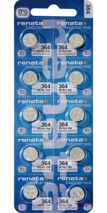 Батарейка Renata 364/SR 621SW /BL10