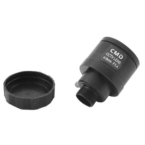 Варіофокальний об'єктив CCTV 1/3 PT 0409 4mm-9mm F1.4 Manual Iris — фото 3