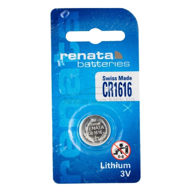 Батарейка Renata CR1616 Lithium B1/P10