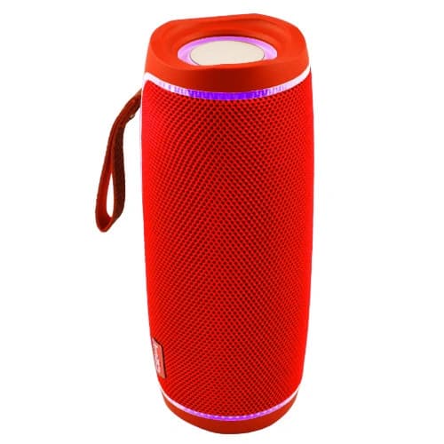 Bluetooth-колонка TG287, lightshow party, speakerphone, радио, red — фото 5