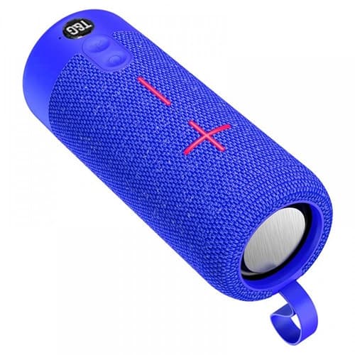 Bluetooth-колонка TG619C з RGB ПІДСВІЧУВАННЯМ, speakerphone, радіо, blue — фото 4