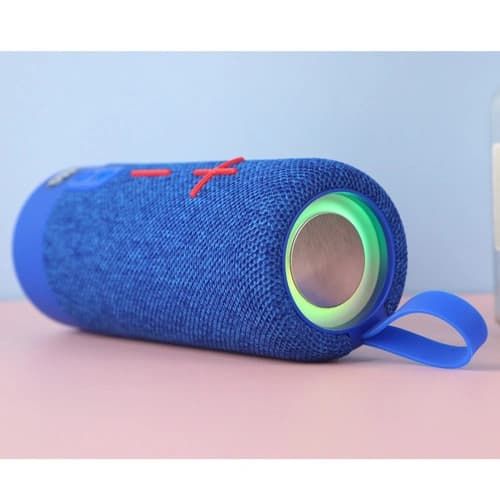 Bluetooth-колонка TG619C з RGB ПІДСВІЧУВАННЯМ, speakerphone, радіо, blue — фото 6