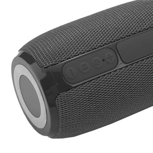 Bluetooth-колонка TG653 з RGB ПІДСВІЧУВАННЯМ, speakerphone, радіо, black — фото 4