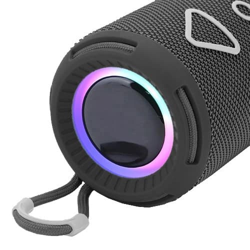 Bluetooth-колонка TG656 з RGB ПІДСВІЧУВАННЯМ, speakerphone, радіо, black — фото 4