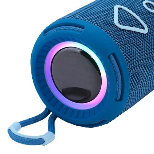 Bluetooth-колонка TG656 з RGB ПІДСВІЧУВАННЯМ, speakerphone, радіо, blue — фото 3
