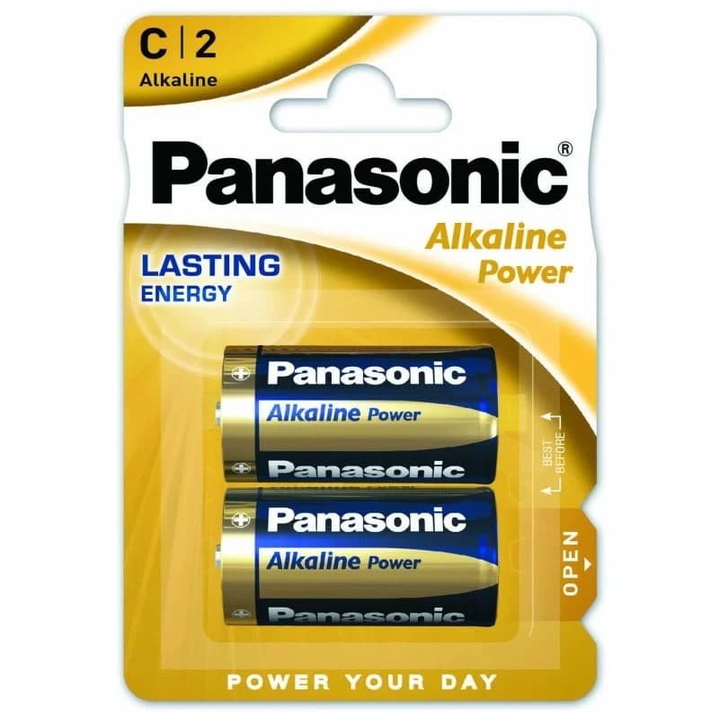 Батарейка Panasonic LR14 C Alkaline /B2/P12/P60