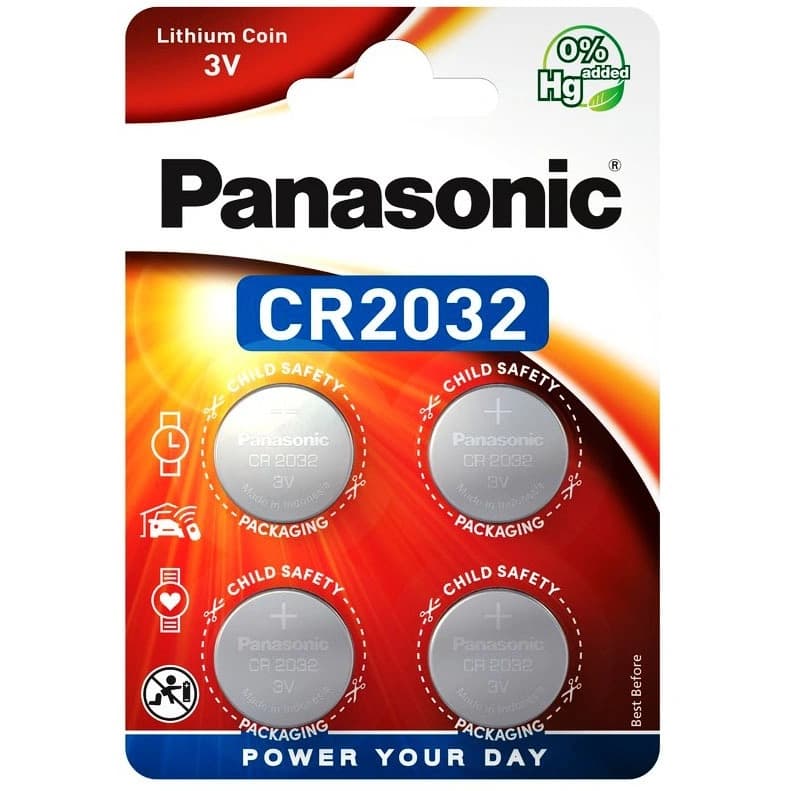 Батарейка Panasonic CR2032 /B4/P12/
