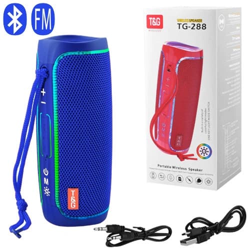 Bluetooth-колонка TG288 з RGB ПІДСВІЧУВАННЯМ