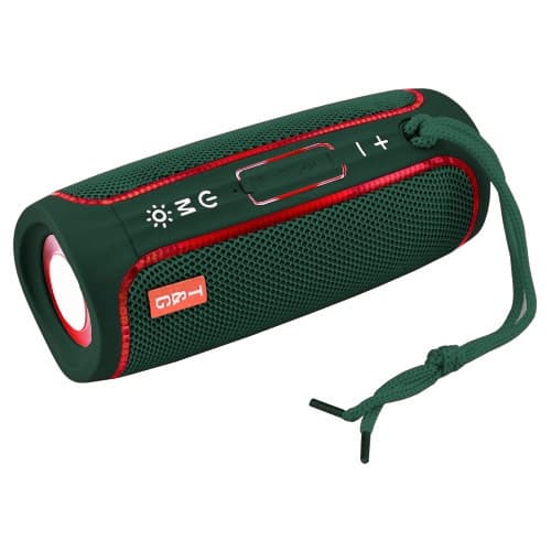 Bluetooth-колонка TG288 з RGB ПІДСВІЧУВАННЯМ, speakerphone, радіо, green — фото 2